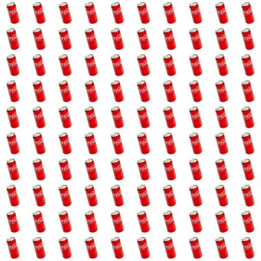 Beyaz arka planda basit bir soğuk içecek deseni, desen çizimi