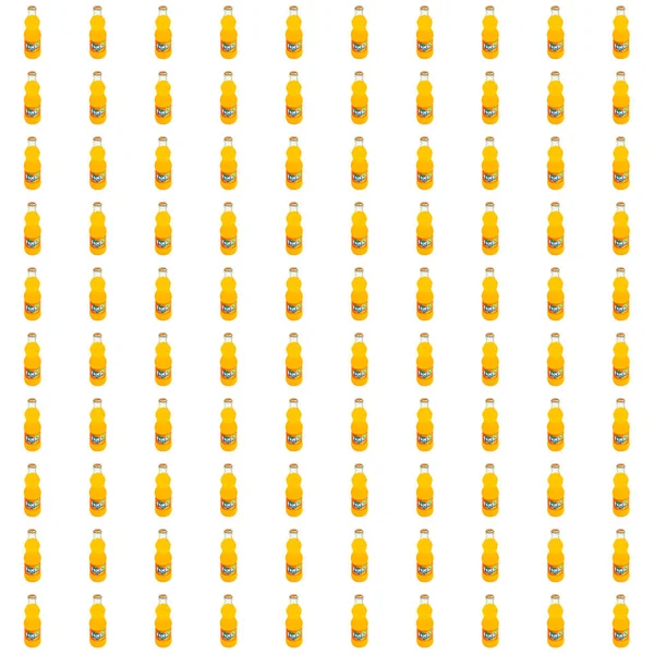 Απλό Μοτίβο Κρύο Ποτό Λευκό Φόντο Πρότυπο Εικονογράφηση — Φωτογραφία Αρχείου