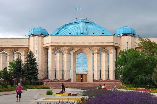 Almaty City Kazakistan, 7 Temmuz 2024. Kazakistan Merkez Devlet Müzesi