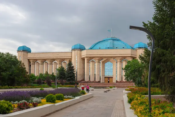 Almaty City Kazakistan, 7 Temmuz 2024. Kazakistan Merkez Devlet Müzesi