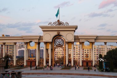 Almaty City Kazakistan 2 Kasım 2024. Almaty 'deki Birinci Başkan Parkı