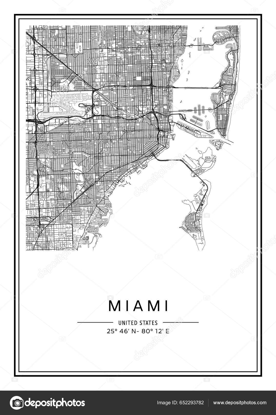 Miami City Poster