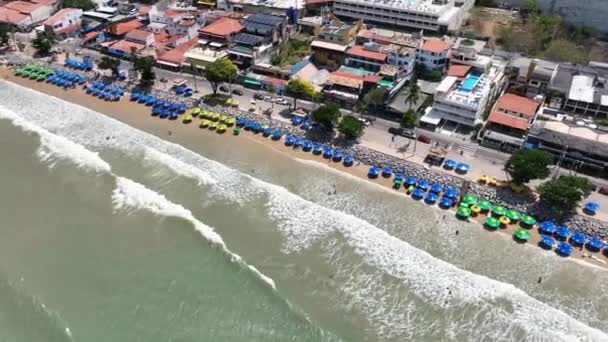 Bald Hill Στο Ponta Negra Beach Στο Natal Στο Rio — Αρχείο Βίντεο