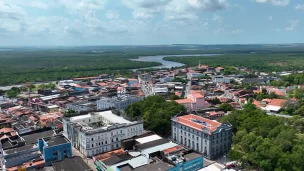 Paraiba State Joao Pessoa 역사적 건물들 시대에 건물이다 페소아 아이바 — 비디오