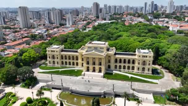 Famoso Museo Independencia Brasil Centro Sao Paulo Brasil Restaurativo 2022 — Vídeos de Stock