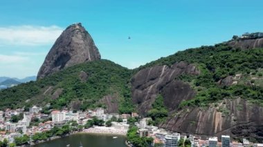 Sugar Loaf Mountain At Downtown Rio De Janeiro In Rio De Janeiro Brazil. Travel Destinations. Tourism Scenery. Downtown Rio De Janeiro At Rio De Janeiro Brazil. Summer Travel. Tropical Scenery.