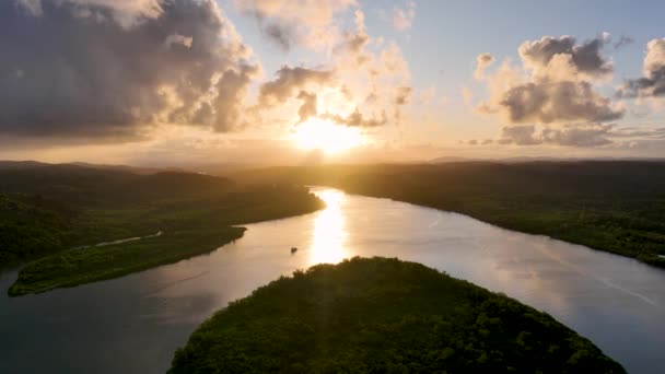 Sunset Sky Itacare Bahia Brasile Turismo Paesaggio Sfondo Naturale Paesaggio — Video Stock