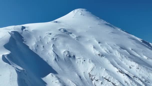 Sopka Osorno Puerto Varas Los Lagos Chile Sopečná Krajina Vulkanické — Stock video