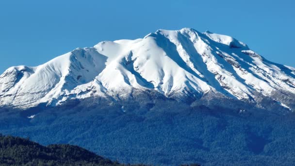 Volcán Calbuco Lago Llanquihue Los Lagos Chile Paisaje Del Volcán — Vídeos de Stock