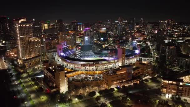 Kaliforniya San Diego Daki Futbol Stadyumu Megalopolis Şehir Merkezi Futbol — Stok video