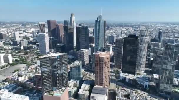 Kanceláře Towers Los Angeles California Spojené Státy Americké Obchodní Cestovní — Stock video