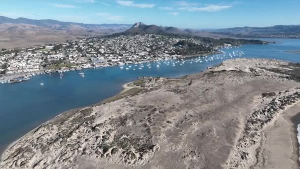 Písečné Duny Morro Bay Kalifornii Spojené Státy Cestovní Minulost Přírody — Stock video