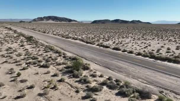 Mojave Park Essex Califórnia Estados Unidos Famosa Paisagem Parque Nacional — Vídeo de Stock