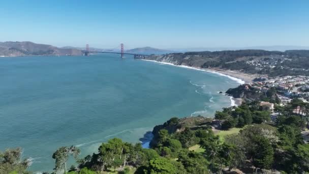 Golden Gate Park San Francisco California United States Inglês Megalopolis — Vídeo de Stock