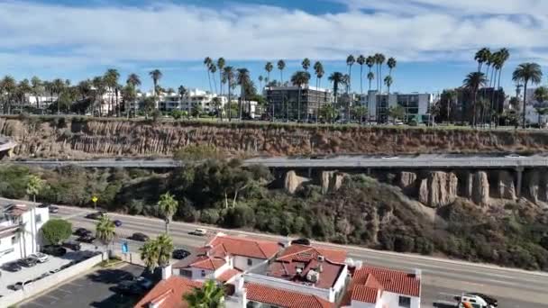 Santa Monica Los Angeles Californie Aux États Unis Paysage Urbain — Video