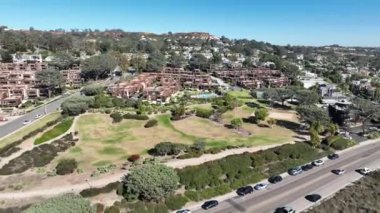 Torrey Pines, San Diego, Kaliforniya 'da. Paradisiac Sahili. Deniz Burnu Simgesi. Torrey Pines San Diego 'da Kaliforniya' da.