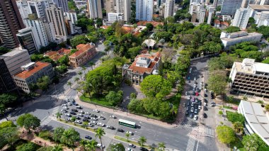 Belo Horizonte Minas Gerais Brezilya şehri. Merkezin başkenti. Turizm simgesi. Tatil seyahati. Tropik seyahat.
