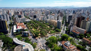 Belo Horizonte Minas Gerais Brezilya şehri. Merkezin başkenti. Turizm simgesi. Tatil seyahati. Tropik seyahat.