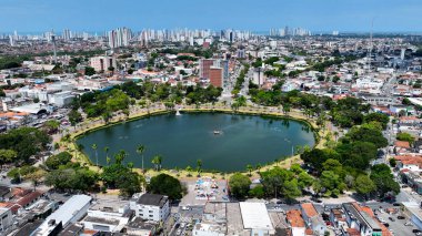 Paraiba Brezilya 'daki Joao Pessoa' da Solon de Lucena Gölü. Brezilya Kuzeydoğu. Şehir merkezinin dışında. Joao Pessoa Brezilya. Joao Pessoa Paraiba.