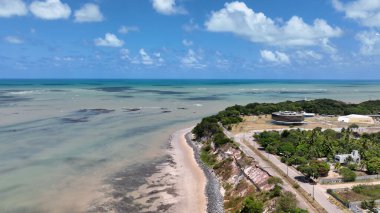 Paraiba Brezilya 'daki Joao Pessoa' daki Seixas Plajı. Brezilya Kuzeydoğu. Şehir merkezinin dışında. Joao Pessoa Brezilya. Joao Pessoa Paraiba.