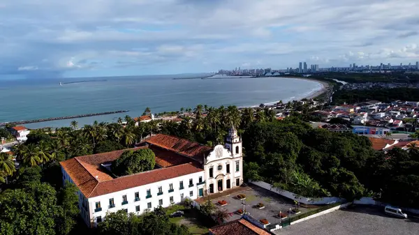 Olinda Pernambuco. Olinda Brezilya. Recife Pernambuco Brezilya yakınlarındaki Olinda Ortaçağ Kilisesi 'nde. Olinda Pernambuco. Olinda Brezilya.
