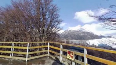 Patagonya Arjantin 'deki El Calafate' de Perito Moreno Buzulu. Doğa manzarası. Buzul Manzarası. Patagonya Arjantin. Buzdağı Arkaplanı. Patagonya 'da El Calafate' de Perito Moreno Buzulu Arjantin.