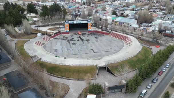 Patagonya Daki Calafate Arena Arjantin Doğa Manzarası Geçmişe Seyahat Patagonya — Stok video