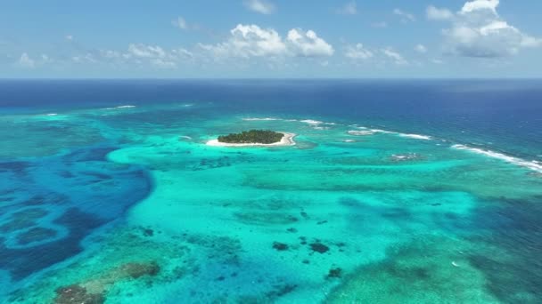Jonhny Cay Providencia San Andres Santa Catalina Kolombiya Kolombiya Karayip — Stok video