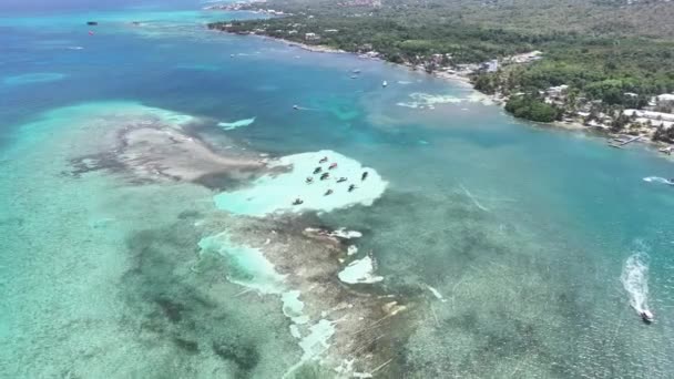 Palito San Andres Karibiska Colombia Colombianska Karibiska Stranden Blå Havets — Stockvideo