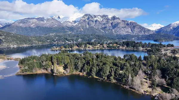 stock image Chico Circuit At San Carlos De Bariloche In Rio Negro Argentina. Snowy Mountains. Chico Circuit. Vacations Travel. Chico Circuit At San Carlos De Bariloche In Rio Negro Argentina.