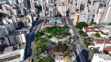 Curitiba Parana. Parana Brezilya 'daki Curitiba Merkez Pazarı. Turizm Tarihi Yer. Şehir merkezinde. Şehir peyzajı. Parana Brezilya 'daki Curitiba Merkez Pazarı. Meşhur Hedef.