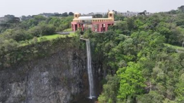 Curitiba Parana. Parana Brezilya Curitiba 'daki Tangua Parkı. State Park Peyzajı. Turizm Seyahati. Doğa Parkı. Parana Brezilya Curitiba 'daki Tangua Parkı. Botanik Manzarası.