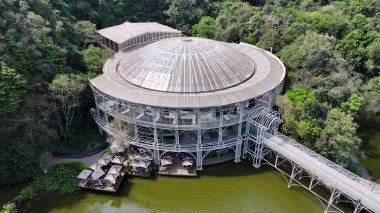 Curitiba Parana. Wire Opera At Curitiba In Parana Brazil. State Park Landscape. Tourism Travel. Nature Park. Wire Opera At Curitiba In Parana Brazil. Botanical Scenery. clipart