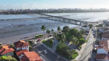 Sao Luis Skyline 'da Sunrise at Sao Luis, Maranhao Brazil. Jose Sarney Köprüsü. Mangrove Skyline 'da. Sao Luis Skyline Maranhao Brezilya 'da Sao Luis' de. Manzaralı Gündoğumu. Tatil seyahatleri. Brezilya Kuzeydoğu.
