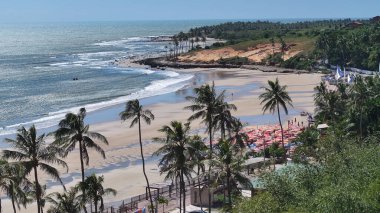 Ceara Brezilya 'daki Paraipaba' da Lagoinha Skyline. Sahil Skyline. Doğa manzarası. Yaz Gezisi. Ceara Brezilya 'daki Paraipaba' da Lagoinha Skyline. Tropikal Manzara.