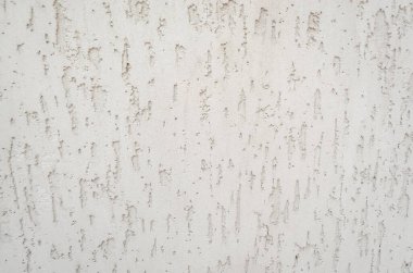 Beyaz, eski beton duvar, beton kaplama.