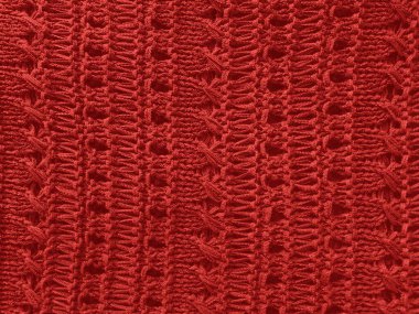 Xmas Örgü Şablonu. Soyut Yün Tasarım. Pamuk El Yapımı İplik Kaşmir. Noel Örgü Arkaplanı. Vintage Fiber Canvas. Keten İskandinav duvar kağıdı. Kırmızı Xmas Örülmüş Doku.