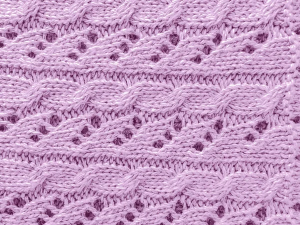 텍스처는 Knitted Fabric 부드럽고 부드러운 배경을 가지고 카르크네팅 Nordic Linen — 스톡 사진