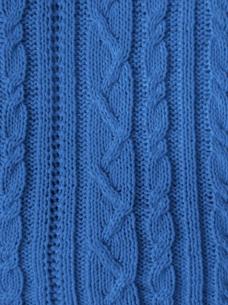 Primeros Planos Punto Lana Textil Tejido Navideño Jacquard Linen Background — Foto de Stock