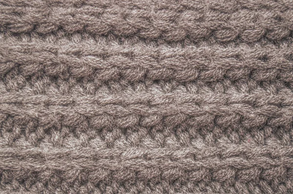 Knitted Texture Organic Wool Design Knitwear Winter Background Linen Knitting — Stock Photo, Image