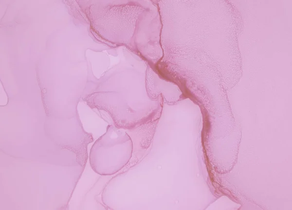 Luxury Ink Pastel Acrylic Illustration Fluid Flow Painting Marble Drops — Stock Photo, Image