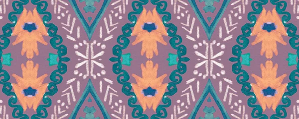マヤのシームレスな背景 手描きナバホイラスト ヴィンテージアメリカのプリント アフリカ系アメリカ人の質感 ペルーのテキスタイルデザイン 伝統的な民族の装飾 マヤのシームレスなパターン — ストック写真
