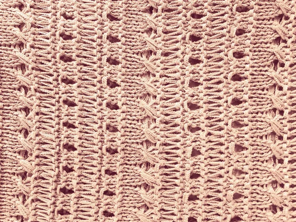 Beige Texture Knitted Fabric Xmas Wool Sweater 약자이다 손으로 섬유를 — 스톡 사진