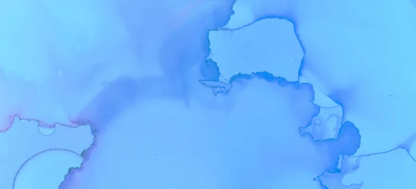 ピンクパステルフロー水 現代波の背景 ブルー水彩ペイントの背景 現代のインクの汚れ大理石 ファッションインク汚れ大理石 青色パステル流体設計 パステル流体スプラッシュ — ストック写真