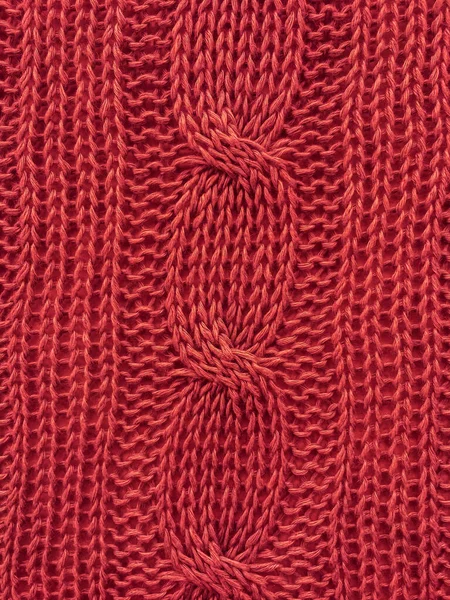 Xmas Knitted Background Organic Woven Design Warm Handmade Thread Wallpaper — Stock Photo, Image