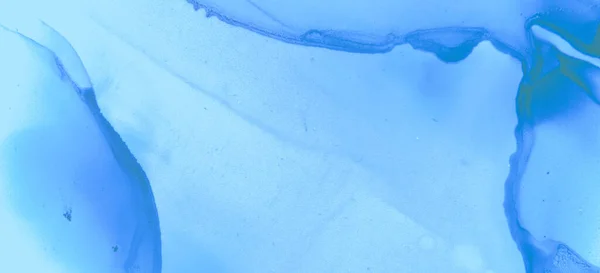 Modern Bläckfläckar Textur Rosa Pastel Flödesvätska Blue Pastel Flow Water — Stockfoto