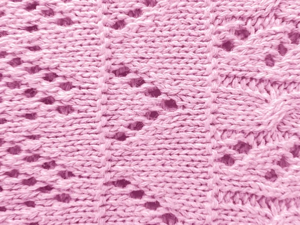 텍스처는 Knitted Fabric Nordic Detail Material 빈티지 나이츠 스카프 카르크네팅 — 스톡 사진