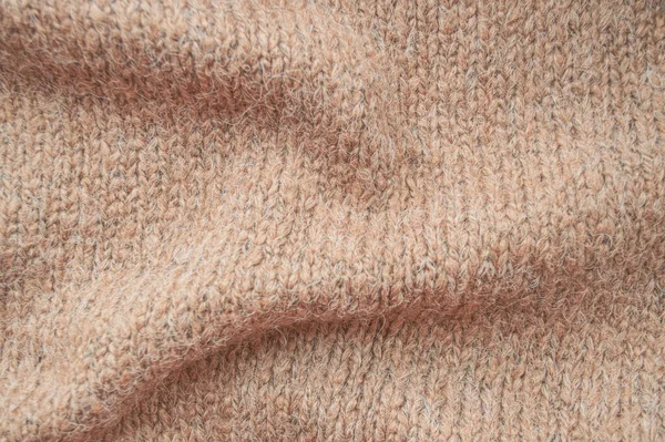 유기적 Xmas Background 약자이다 Macro Knitted Texture 약자이다 부드러운 착암기 — 스톡 사진
