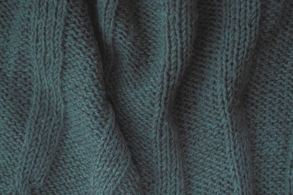 针织印刷品 羊毛设计 结构针织物假日背景 详细图案针织 黑暗宏观线程 北欧圣诞祝福 软跳投羊绒 纤维针织印刷品 — 图库照片#