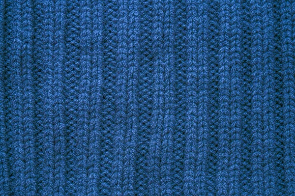 Fiber Knitted Blanket. Vintage Woven Textile. Knitwear Holiday Background. Weave Knitted Blanket. Blue Detail Thread. Scandinavian Winter Jumper. Macro Decor Garment. Knitted Sweater.